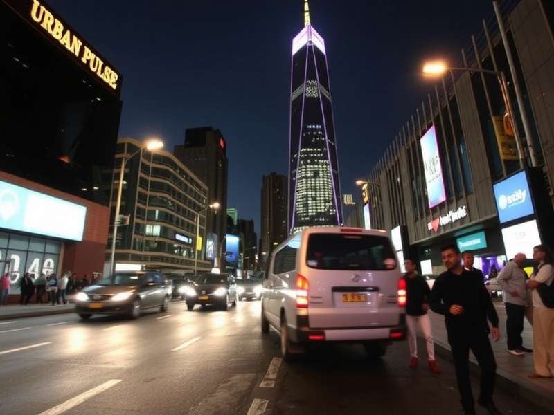 Urban Pulse India main gameplay showing a bustling Indian city