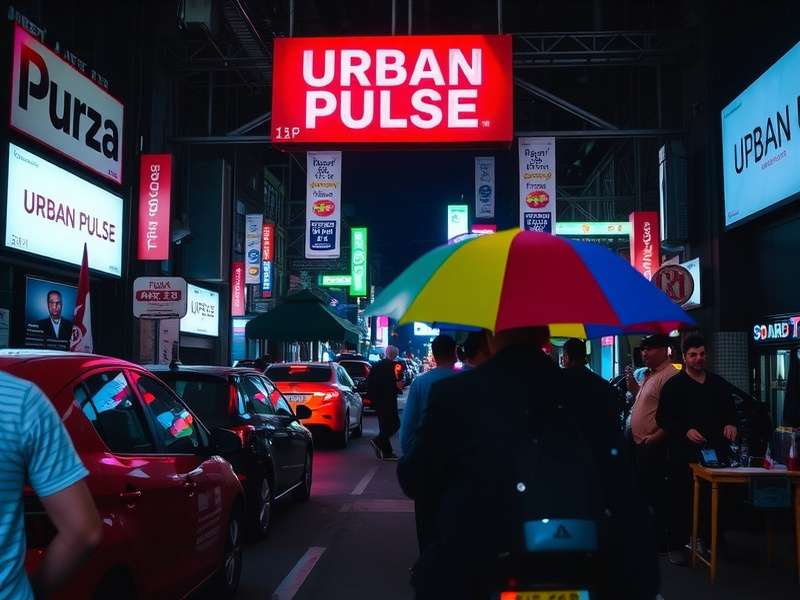 Urban Pulse India Diwali celebration with decorated streets and fireworks